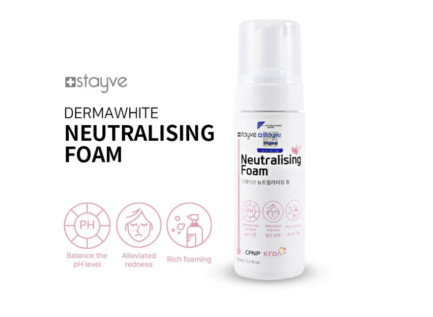 STAYVE DERMAWHITE NEUTRALISING FOAM 150ml